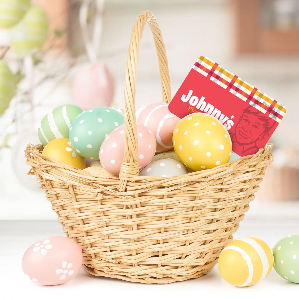 JohnnysPH's tweet photo. You're never too old to give or get the perfect gift for Easter! Order now at https://t.co/58nx3HQTB2
#digitalgiftcards #giftcards #Eastergiftideas #johnnysph #johnnyspizzahouse #pizza #sharables #dessert #restaurant #employeeowned #esop #localfavorite https://t.co/gBBuMZLKWh