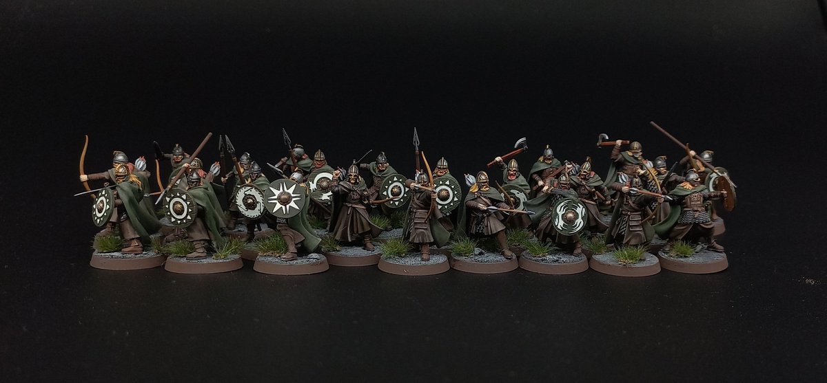 wujczak's tweet photo. Warriors of Rohan
Battle of Edoras set , #middlearthsbg #gamesworkshop 

#miniaturepainting #middlearth #mesbg #warhammercommunity #warcomteam #wepaintminis #lotr #lotrsbg #rohan #miniaturepainting #wujczak #hobbit #hobbitsbg #lordoftherings #lordoftheringsminiatures https://t.co/ScsSX6T8xh