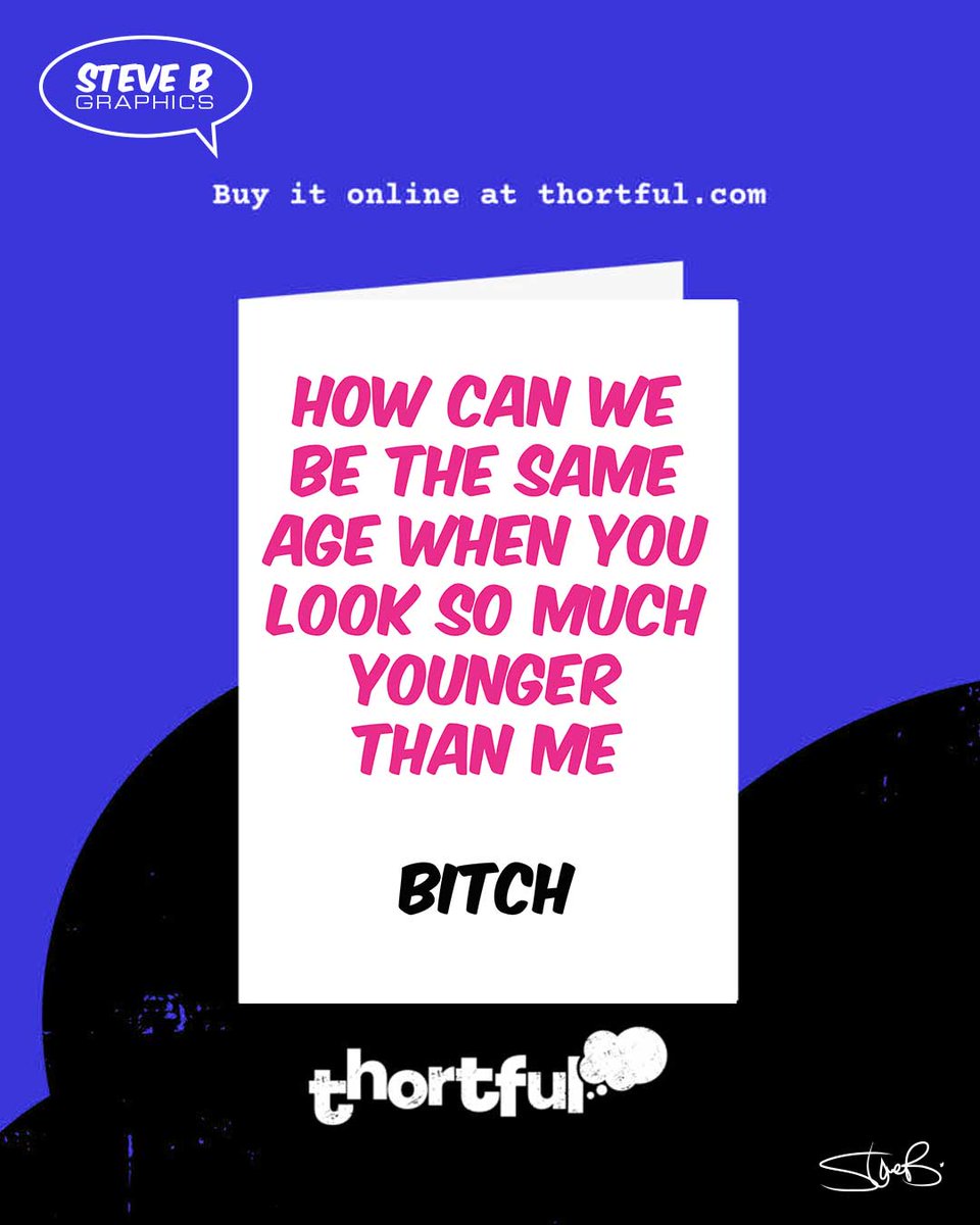 SteveB_Graphics's tweet image. Get this hilarious* Greeting Card and many others like it from the official @SteveB_Graphics @thortful store: thortful.com/creator/steve_… *Not necessarily true... #thortful #thortfulcards #thortfulcreator #greetingcards #smallbusiness #birthdaycard #shopsmall #greetingcard #birthday