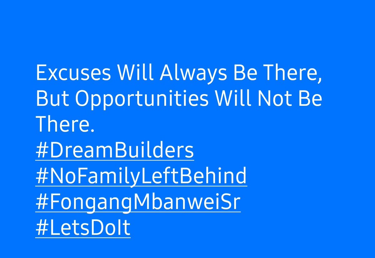 Procrastination Is Our Worst Enemy To Progress. 
#DreamBuilders