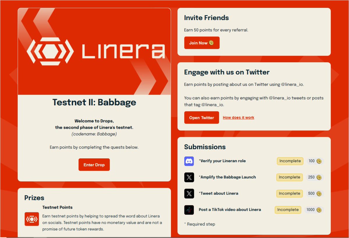 tranthanhbk's tweet photo. ⚡Hướng dẫn Testnet Linera - Phase 2 Testnet Babbage

1. Truy cập: https://t.co/ZHZ8AMn3tv

2. Kết nối tài khoản Gmail, google 

3. Connect Discord 

4. Connect X và hoàn thành nhiệm vụ, tương tác X  để kiếm point. 

✔️Cách tương tác: Viết bài trên X thì thêm tag @Linera_io is the alpha,
 #microchains