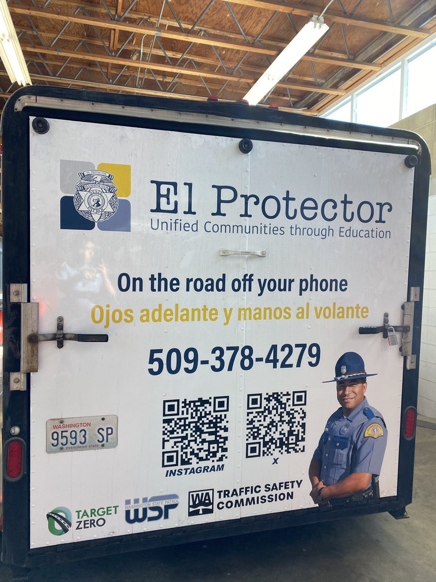 WSPElProtector's tweet image. April is distracted driving awareness month. We hope you join our team and choose to drive distraction free. Our goal is to keep everyone safe on our roadways. #itcanwait #targetzero #drivesafe #focusondriving #teamwork 📵🚙💨