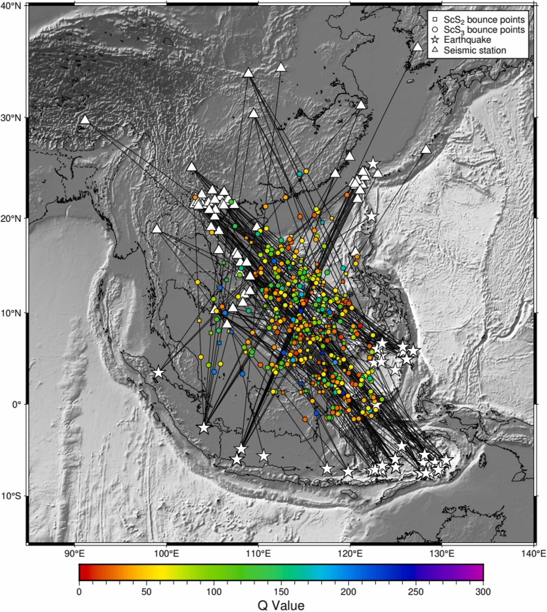 NguyenC99180975's tweet photo. Glad to share my new co-author paper, using multiple ScS and sScS to estimate the attenuation for the mantle beneath the oceanic crust in South East Asia.
https://t.co/hemcxILz1s https://t.co/Kgabk6dyLd