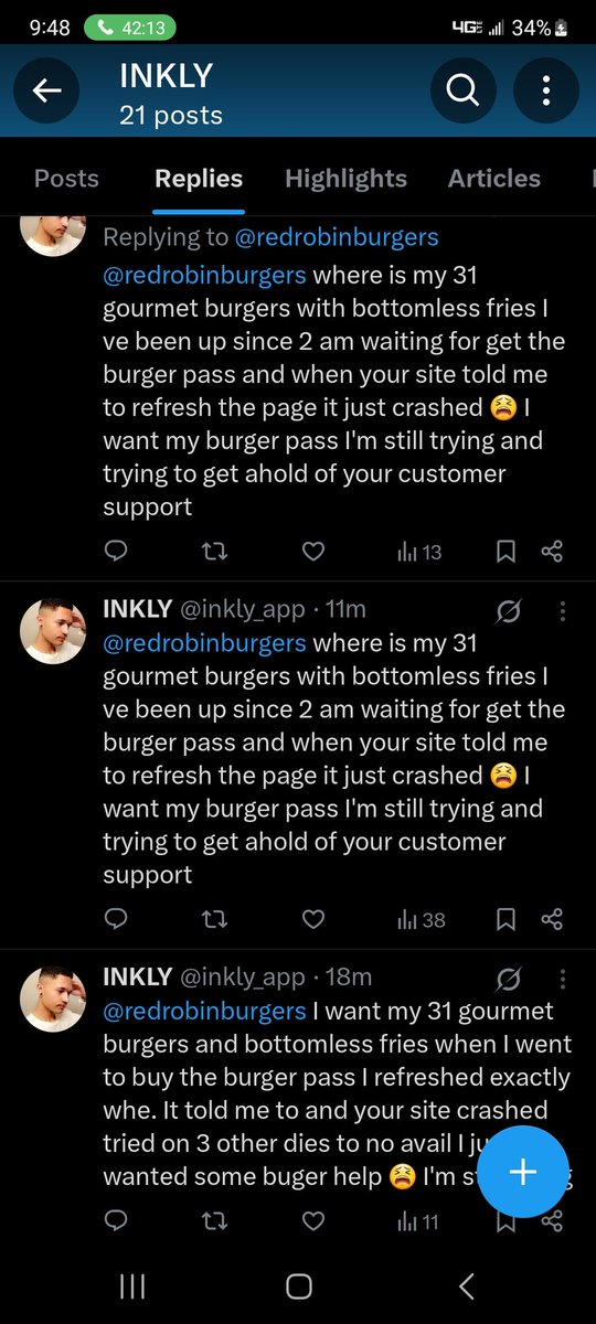 inkly_app's tweet photo. @redrobinburgers https://t.co/OVZcAYbuqg