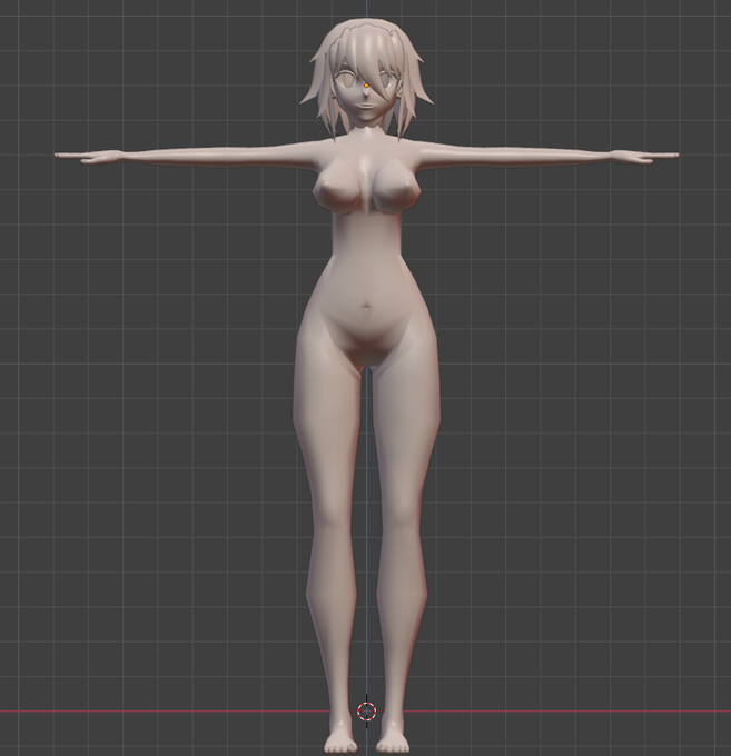 blenderを始めて1カ月
初めて作ったこのきしょきしょ泥人形を作り直し、中々いい出来だと思ってVRChatに連れて行ったら常時魚眼レンズみたいな顔面に絶望してから試行錯誤を繰り返しながら作ってきましたが最低限は見れるものが作れるようになったのではありませんこと? 