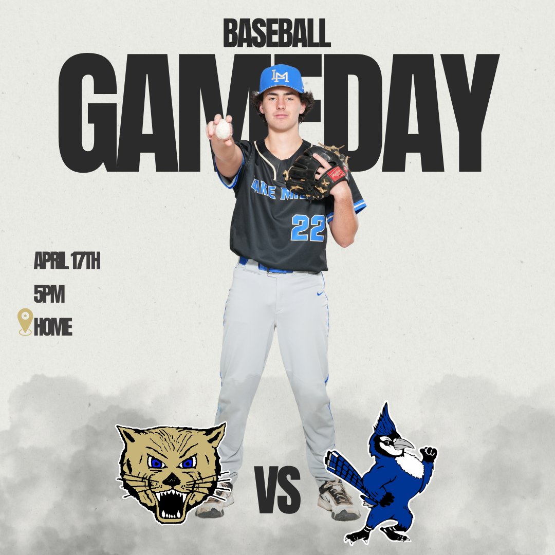 Lake Mills Baseball hosts Cambridge tonight — Varsity at Campus Field and JV at Wallace Park. First pitch for both games is 5:00 PM. #LCatPride
