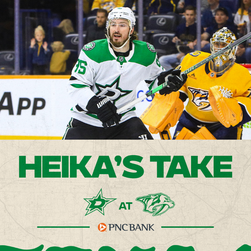 DallasStars's tweet photo. All that matters now is puck drop Saturday.

Heika's Take ⤵

@PNCBank | #TexasHockey