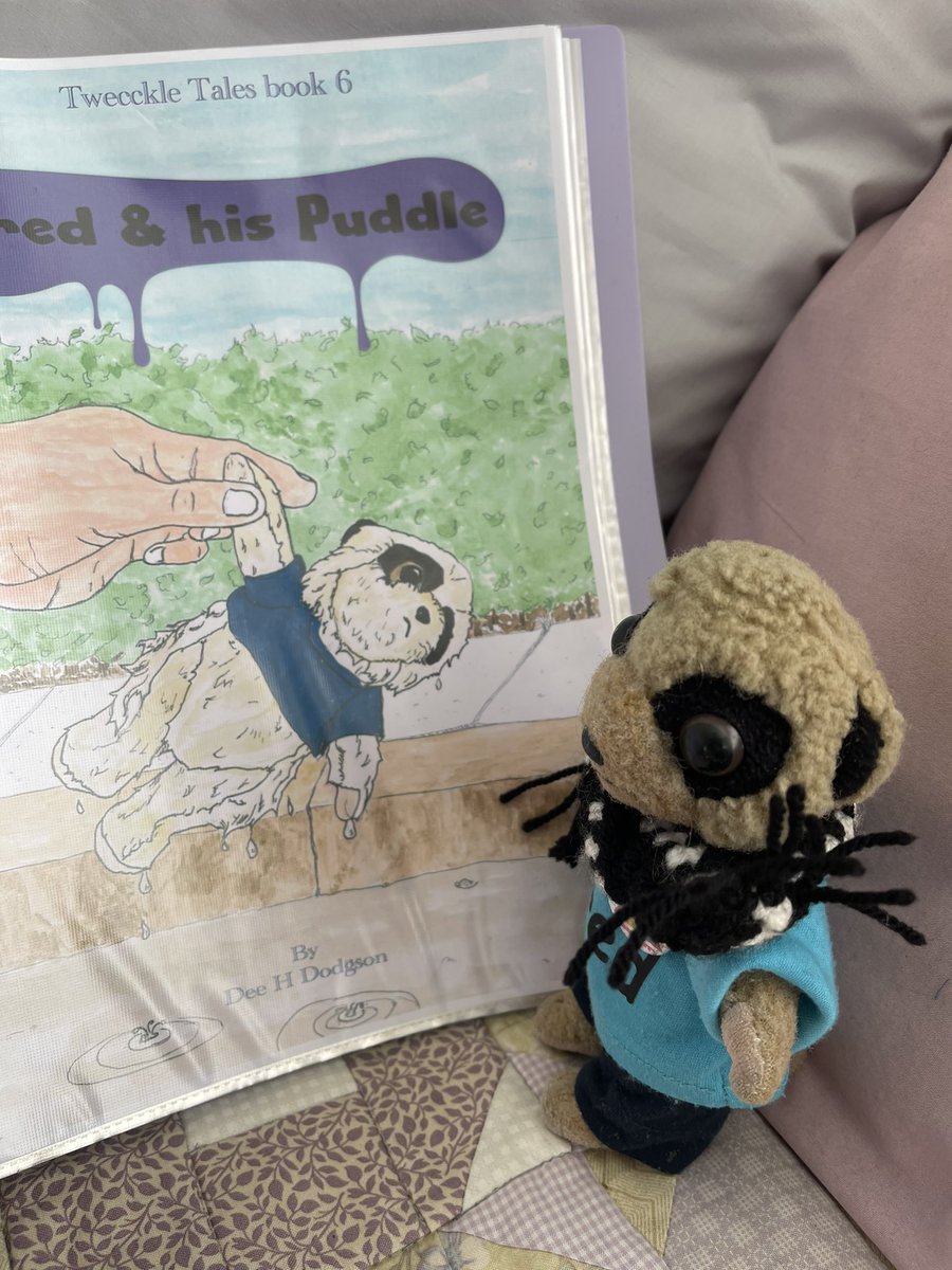 Our exciting news - <a href="/sherfordbear/">Dee H. Dodgson 🇺🇦</a> has written a brand new Twecckle Tale - book number 6 - all about us - "me". *proud ears. It's not published yet but - it's a wonderful honour and we're all thrilled with it - thank you <a href="/sherfordbear/">Dee H. Dodgson 🇺🇦</a>