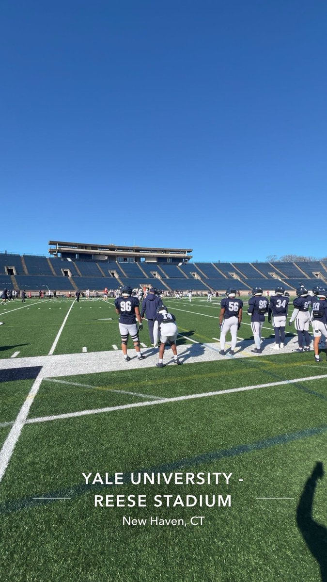 JrKinsell's tweet image. Had a amazing time at Yale today thanks for having me!! @coach_smcgowan @CoachRenoYale @CoachCiotti11 @HobanFootball