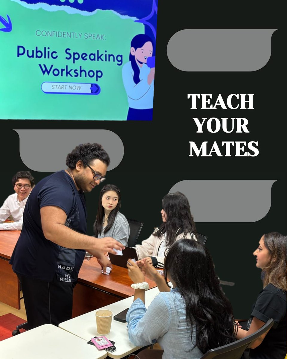 HKPolyUEEE's tweet photo. On April 8, EEE held a public speaking and debate workshop led by Shakran Salekin. Participants learned to express themselves confidently and improve their skills through interactive exercises. Thanks to everyone who joined us! https://t.co/NLpguq4Dr1