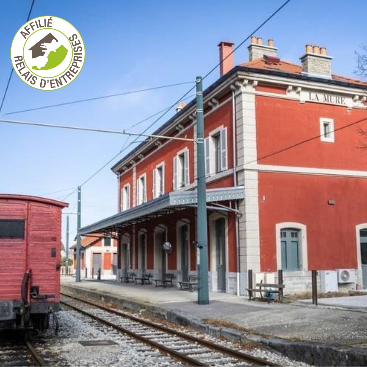 Dans le cadre du programme « Proxitravail » financé par la Banque des Territoires et réservé aux communes labelisées Petite Ville de Demain, Relais d'Entreprises a le plaisir d’accueillir La Gare du Temps (38) dans son réseau 📣  reseau.relais-entreprises.fr/relais/relais-… #tierslieux #coworking