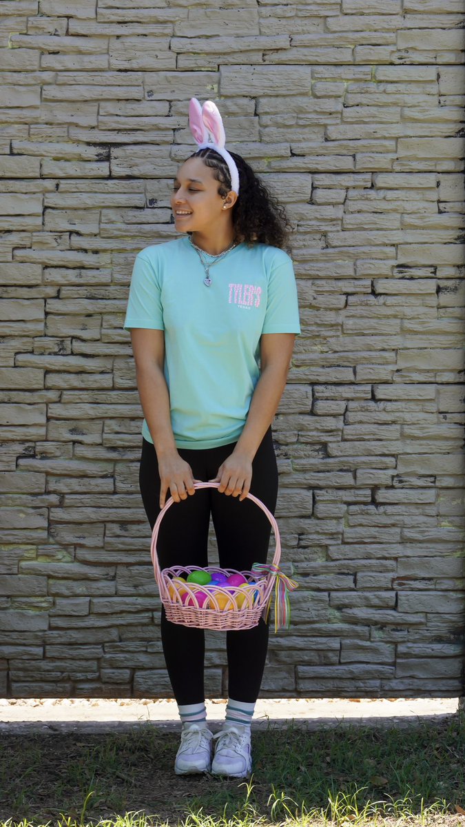 Isn’t this tee just the cutest thing you’ve ever seen?! 🐣🐰 #tylerstx #Easter2025