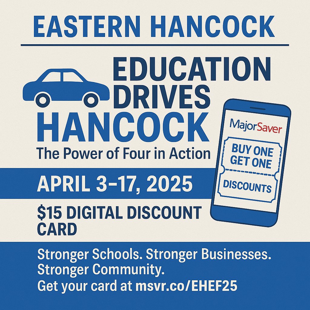 Today is the last day to pick up a Major Saver card. It's only $15 and all the money raised is going to help fund a trip to Washington D.C for EH middle school students.
Purchase using this link: msvr.co/EHEF25