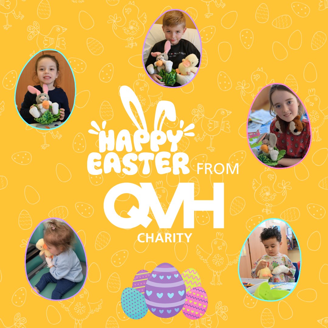 Queen Victoria Hospital Charity (@qvhcharity) on Twitter photo The QVH Charity team would like to wish everyone a very Happy Easter! π
We hope you enjoy your long weekends filled with fun, sunshine and all sorts of delicious treats.
Stay tuned for more egg-citing plans coming up this year!
<a href="/qvh/">Queen Victoria Hospital NHS Foundation Trust</a>
#SupportQVH #HappyEaster The QVH Charity team would like to wish everyone a very Happy Easter! π
We hope you enjoy your long weekends filled with fun, sunshine and all sorts of delicious treats.
Stay tuned for more egg-citing plans coming up this year!
<a href="/qvh/">Queen Victoria Hospital NHS Foundation Trust</a>
#SupportQVH #HappyEaster