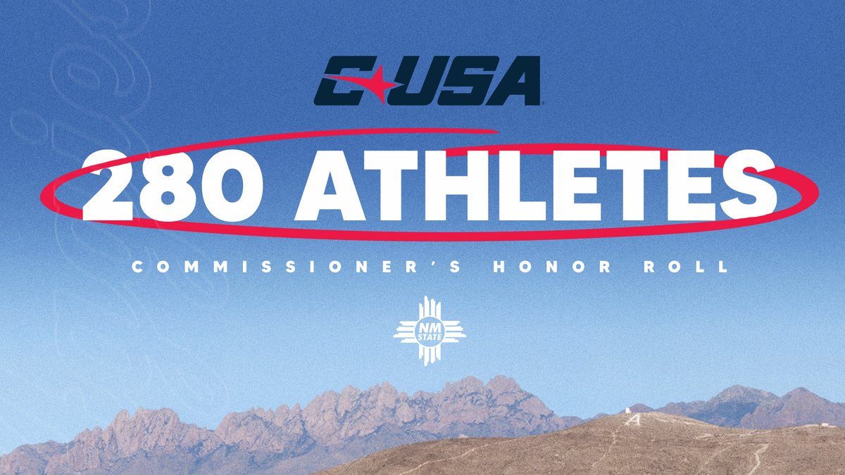 𝐍𝐌 𝐒𝐭𝐚𝐭𝐞 𝐋𝐚𝐧𝐝𝐬 𝟐𝟖𝟎 𝐨𝐧 𝐂𝐨𝐧𝐟𝐞𝐫𝐞𝐧𝐜𝐞 𝐔𝐒𝐀 𝐂𝐨𝐦𝐦𝐢𝐬𝐬𝐢𝐨𝐧𝐞𝐫’𝐬 𝐇𝐨𝐧𝐨𝐫 𝐑𝐨𝐥𝐥📚

📰 bit.ly/4jGVhjc

#AggieUp