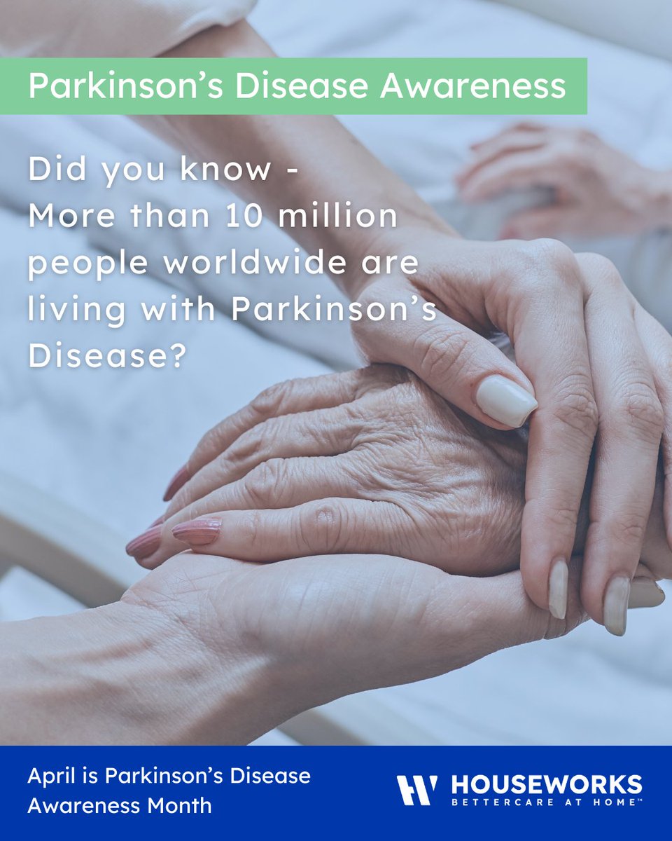 This month, we honor the strength and resilience of those living with Parkinson’s disease—and the loved ones who stand beside them. At HouseWorks, we’re committed to providing care that empowers independence, brings comfort, and makes every day a little brighter.