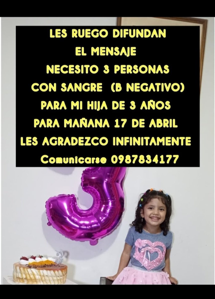 gusanitaec's tweet photo. Por favor, difundir 💓 https://t.co/kOYxdQyI36