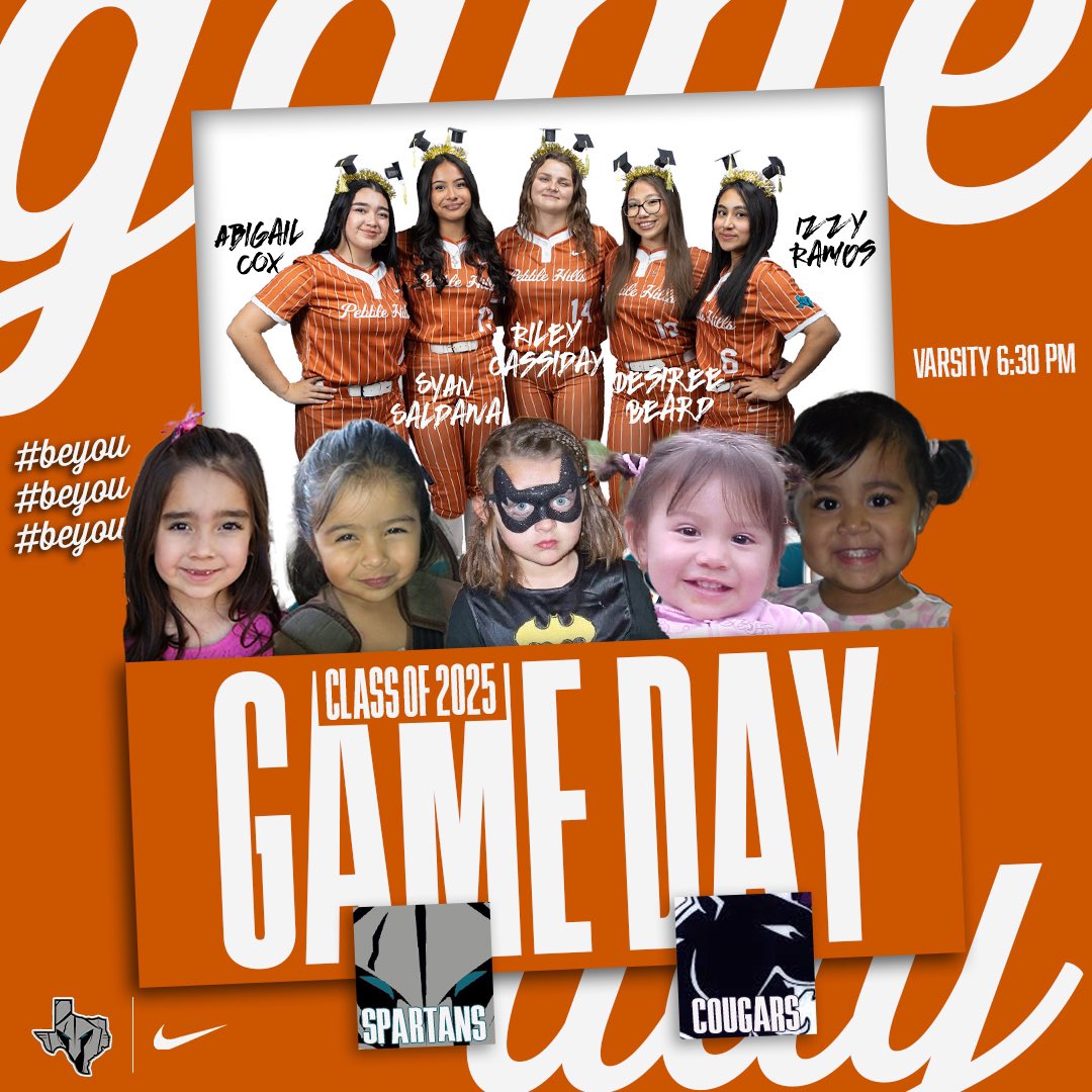 🚨‼️ GAME DAY ‼️🚨

Last game of the season and its Senior Night! Come out and support as we take on the Cougars. 

Stay after the game for a special ceremony honoring our 5 seniors!

🆚 Franklin Cougars
📍 The Hills
⌚️ 6:30 Varsity 

#BeYou