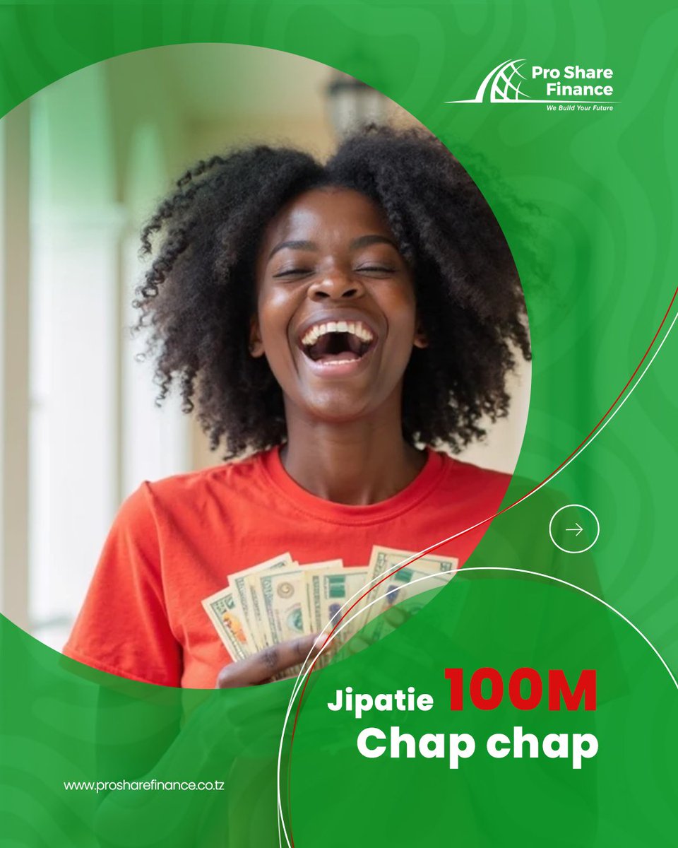 Prosharecapital's tweet photo. Usikose Fursa Hii ya Kipekee! Wakati wa kusubiri umekwisha! Ikiwa unahitaji mkopo mkubwa kwa biashara au uwekezaji wako, ProShare Finance inakupa hadi 100M kwa masharti rafiki. Tunakuhakikishia mchakato wa haraka, salama na wa uhakika. Jiunge nasi leo na tupige hatua pamoja. https://t.co/2fDmNlCEvJ
