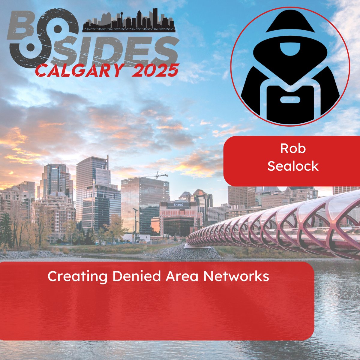 📣 BSides Calgary 2025: Speaker Spotlight! 📣

We're very excited to make a speaker spotlight announcement!

Meet Rob Sealock! Rob will be presenting at BSides Calgary 2025.

Get your tickets here for an event you don't want to miss!

showpass.com/bsidescalgary2…

#bsidescalgary