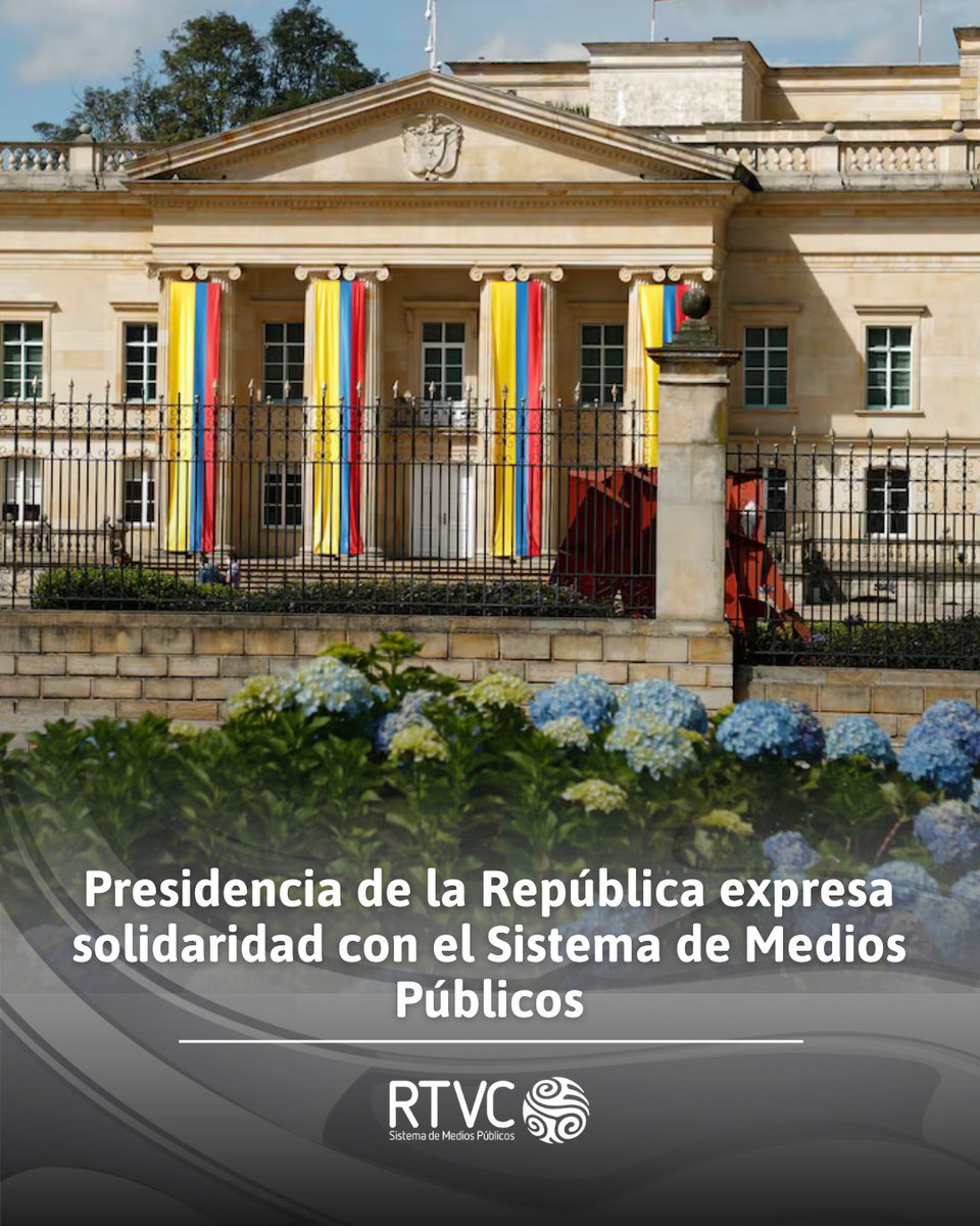 Prosperidad Social (@prosperidadcol) on Twitter photo Como parte del Gob. Nal. respaldamos lo expresado por <a href="/infopresidencia/">Presidencia Colombia 🇨🇴</a> en su comunicado frente a los ataques contra <a href="/RTVCco/">RTVC Colombia</a> . Que sean medios públicos no es argumento para censurar un viraje democrático, diverso e incluyente en la información. Lee + en: presidencia.gov.co/prensa/Paginas… Como parte del Gob. Nal. respaldamos lo expresado por <a href="/infopresidencia/">Presidencia Colombia 🇨🇴</a> en su comunicado frente a los ataques contra <a href="/RTVCco/">RTVC Colombia</a> . Que sean medios públicos no es argumento para censurar un viraje democrático, diverso e incluyente en la información. Lee + en: presidencia.gov.co/prensa/Paginas…