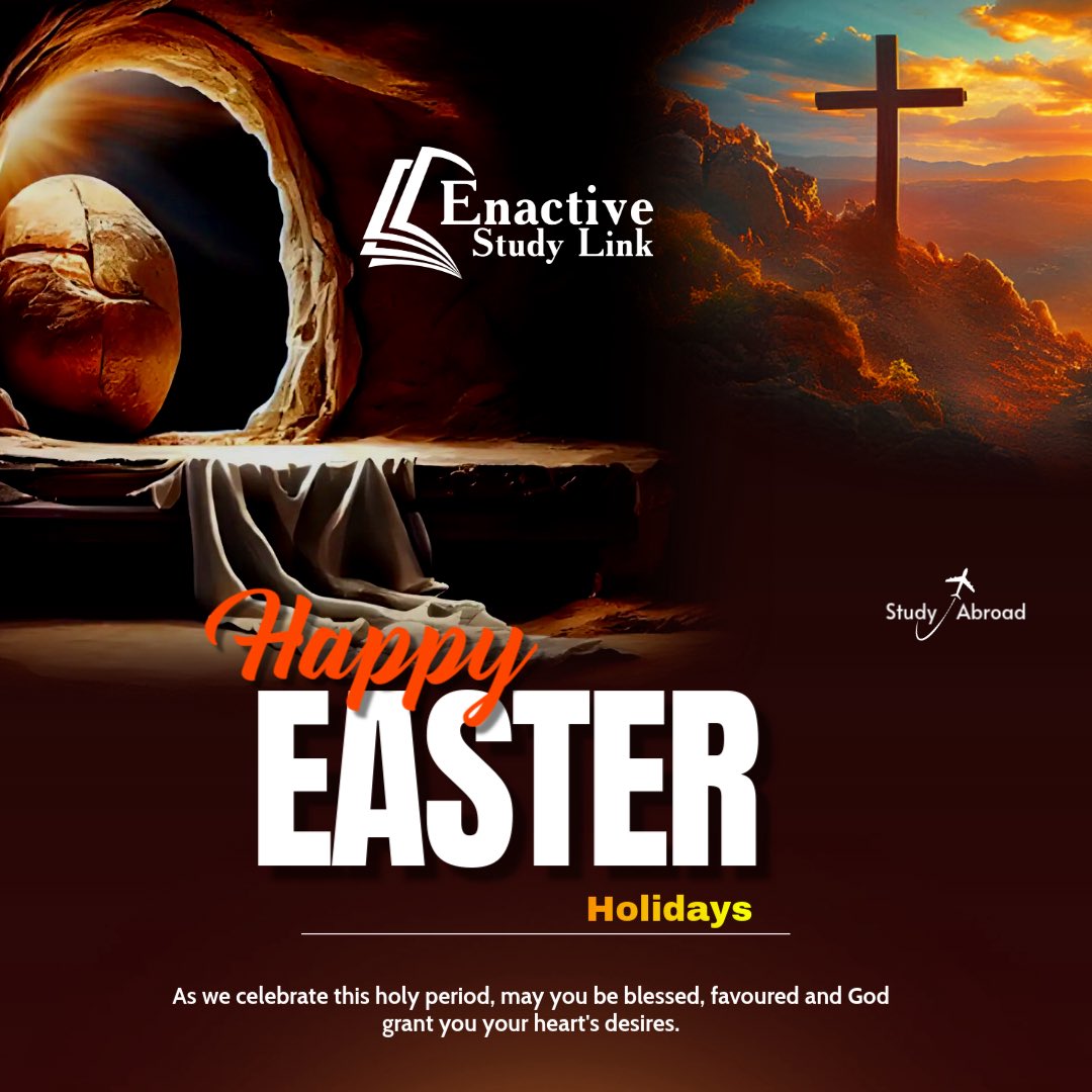 Happy Easter holidays, to all our dear clients, May the holidays be filled with warmth, love and goodness to you and your loved ones.
We stay committed to helping you with your study abroad journey.  #happyeaster #studyabroad