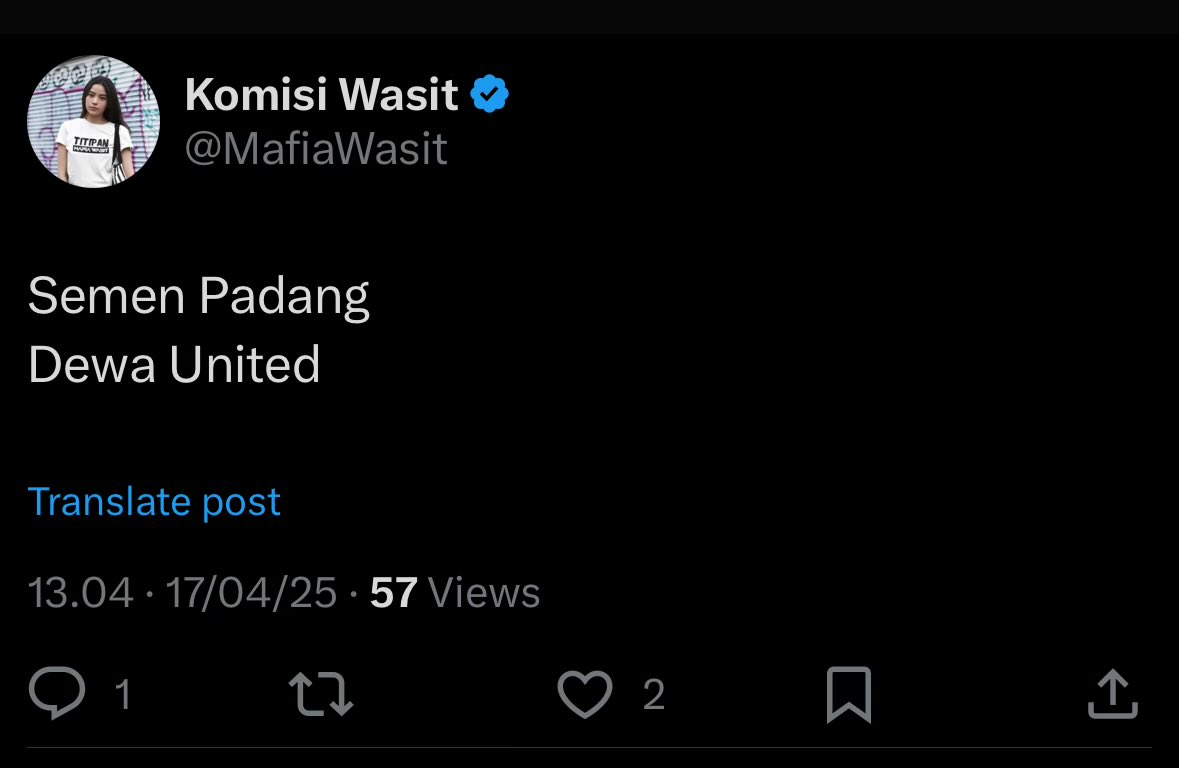 Mbah <a href="/MafiaWasit/">Komisi Wasit</a> suwun yo, sesok meneh yo.