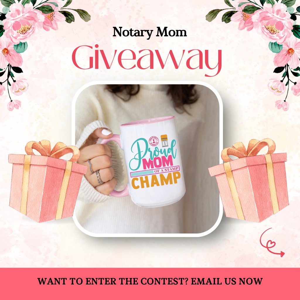 NYNotaryAlly's tweet photo. πΈ Notary Mom Giveaway! πΈ
How has being a momβor having a mother figureβinfluenced your notary work?
Email info@nynotaryalliance.com for a chance to win 1 Notary Mom item: t-shirt, mug, or ornament! π
Winner announced May 1!
#NotaryMom #Giveaway #AprilContest https://t.co/1rtU0ZSWgz