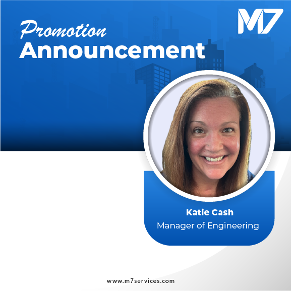 m7services's tweet image. We’re thrilled to congratulate Katie Cash on her well-deserved promotion to Manager of Engineering! Her extensive experience, proven knowledge, &amp;amp; remarkable abilities have prepared her for great success in this new role. Congratulations, Katie!  #Promotion #ITMSP #TeamM7 #M7Proud