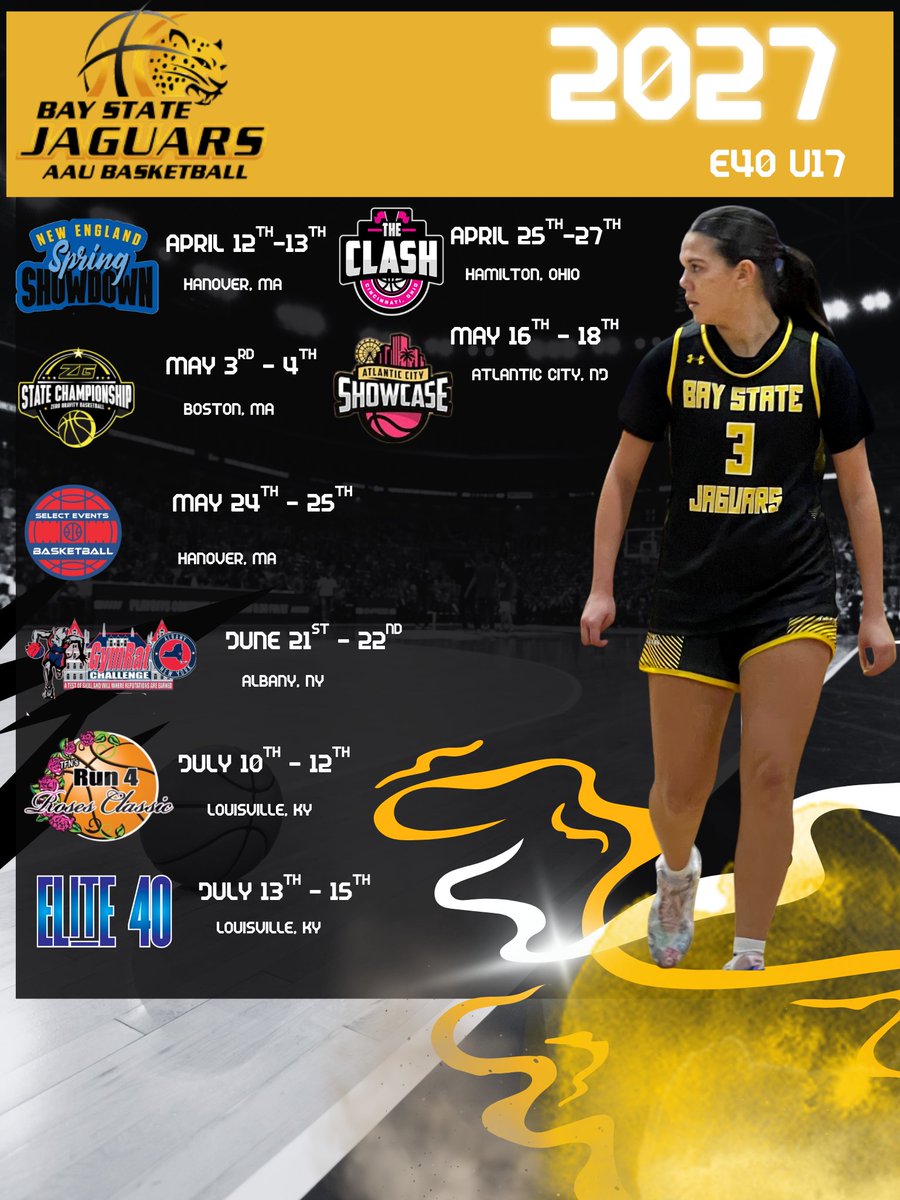 Madalyn Torres (@mady_torres_10) on Twitter photo Looking forward to great AAU season with <a href="/BayStateJags/">Bay State Jaguars</a> here is my spring and summer schedule!
<a href="/BayStateJags/">Bay State Jaguars</a> <a href="/JagsRecruiting/">Bay State Jaguars Recruiting</a> <a href="/JrAllStarBB/">Jr. All-Star Girls Basketball</a> <a href="/PGHNewEngland/">Prep Girls Hoops New England</a> Looking forward to great AAU season with <a href="/BayStateJags/">Bay State Jaguars</a> here is my spring and summer schedule!
<a href="/BayStateJags/">Bay State Jaguars</a> <a href="/JagsRecruiting/">Bay State Jaguars Recruiting</a> <a href="/JrAllStarBB/">Jr. All-Star Girls Basketball</a> <a href="/PGHNewEngland/">Prep Girls Hoops New England</a>