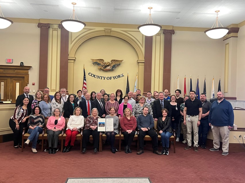 A big thank-you to the York County Board of Commissioners and Recorder of Deeds Laura Shue, who coordinated the distribution of Tuesday’s treat of cookies to all county employees in honor of Local Government Day.