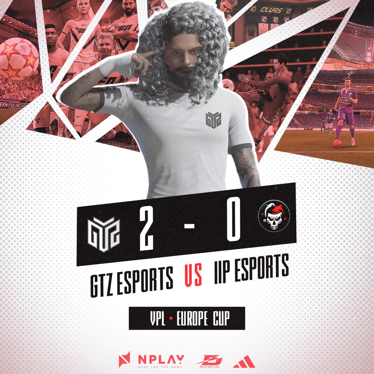 Eis últimos resultados em EAFC ⚽

👉 <a href="/OfficialVPG/">Virtual Pro Gaming</a> - Champions League

🆚: <a href="/ItalicaArmada/">Italica Armada</a> 

📊: 2-0 ✔️

🆚: #InsaneGaming

📊: 3-0 ✔️

👉 <a href="/VPLeurope/">VPL Europe</a> - CUP

🆚: <a href="/IIP_eSports/">IIP eSports</a> 
📊: 2-0 ✔️

GG WP 👊

#RespectAllFearNone #WhereTheChampionsPlay