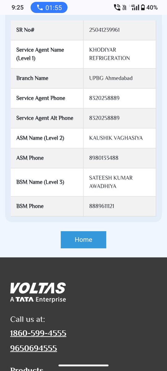 Tejas11122001's tweet photo. @myvoltas 
Ordered voltas AC from Flipkart 
From past 7 days no service agent is coming for installation worst service 
Dear Customer, We regret for delay 25041239961 ,as required pls refer contact detail link https://t.co/OVZgxPyhCg - Voltas

Dear team please do needful Asap https://t.co/pUPxKL0Eqf