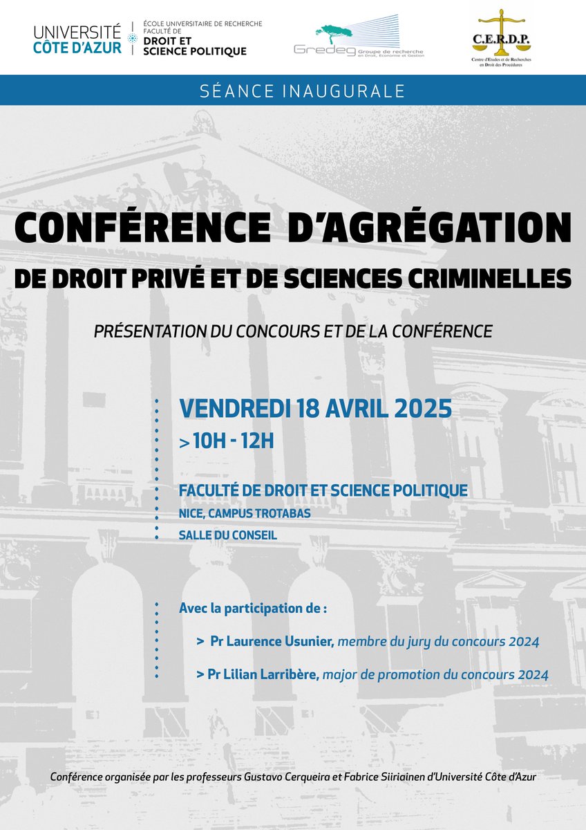 Soutenir les candidats et le concours.