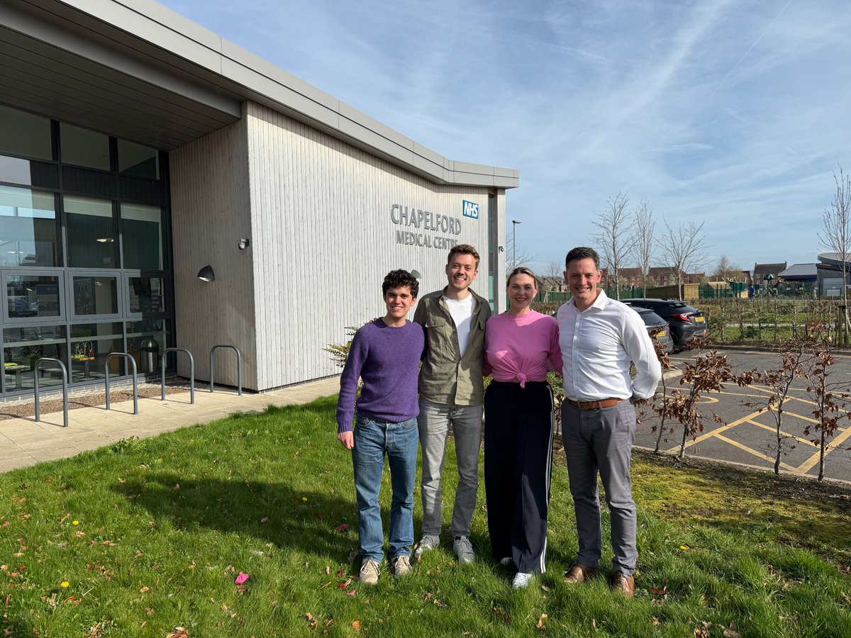 Always a pleasure to spend a day with the team at Chapelford Medical Centre!

Chapelford does really exciting prevention work, and Asterix Health can’t wait to support them to do even more of it very very soon!

cc <a href="/MaxThilo1/">Max Thilo</a>