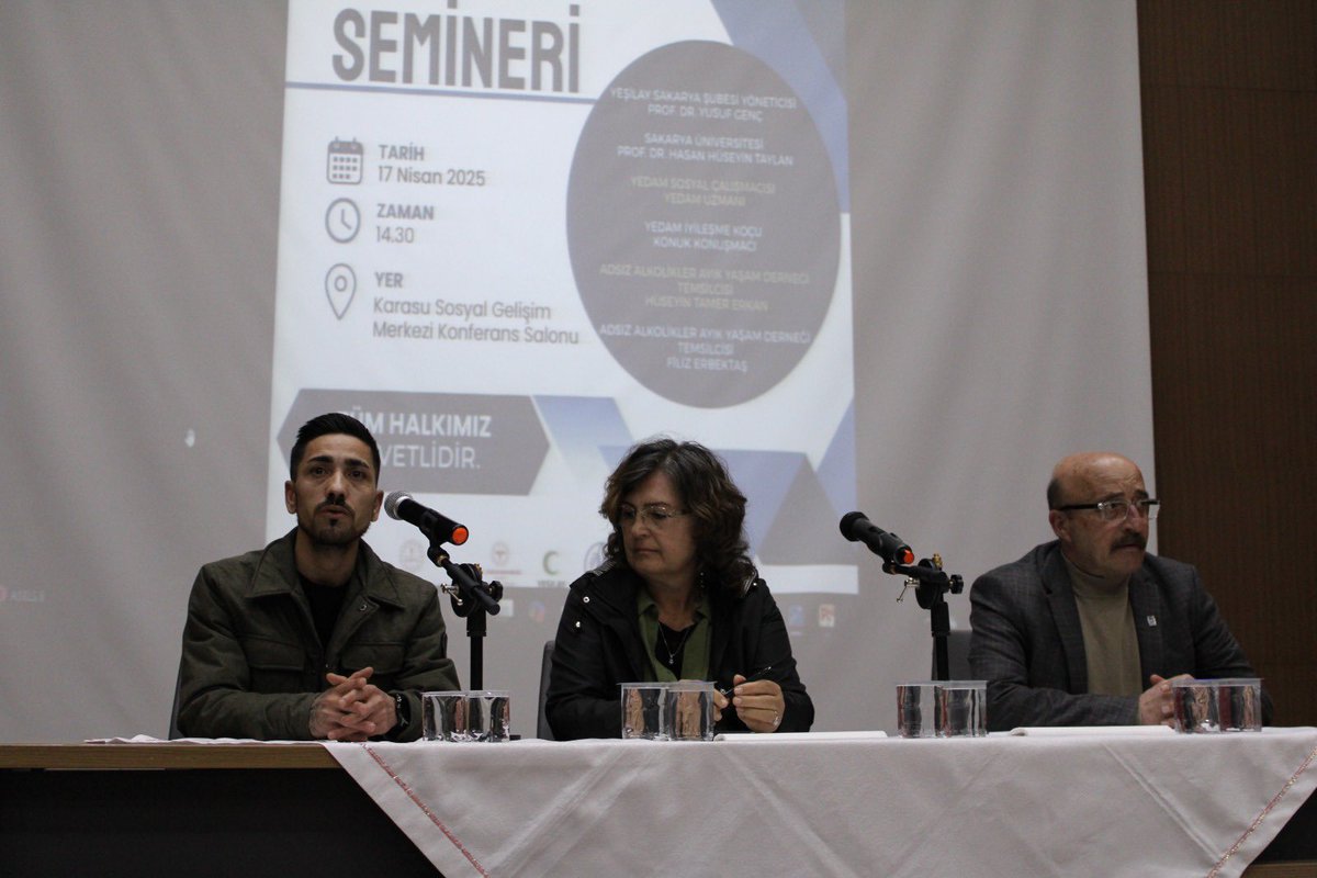 KarasuKaymakam's tweet photo. Sayın Kaymakamımız Mehmet Uğur ARSLAN'ın katılımı ile Bağımlılık Farkındalık konulu önemli bir seminer gerçekleştirildi. https://t.co/gEitetQ9oK