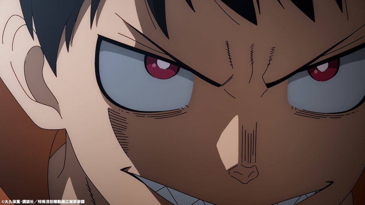 FireForceAnime's tweet image. The English dub of Fire Force Season 3 kicks off TOMORROW 🔥