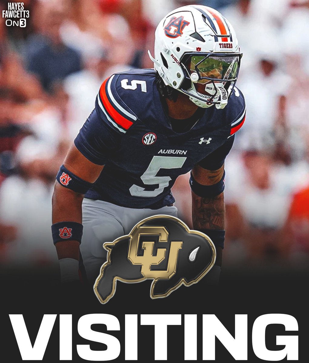 NEWS: Auburn transfer Safety Terrance Love will visit Colorado this weekend, he tells @on3sports

He is the Top Available Safety in the Transfer Portal (per On3)

Played in 22 games for the Tigers the past 2 years

on3.com/transfer-porta…