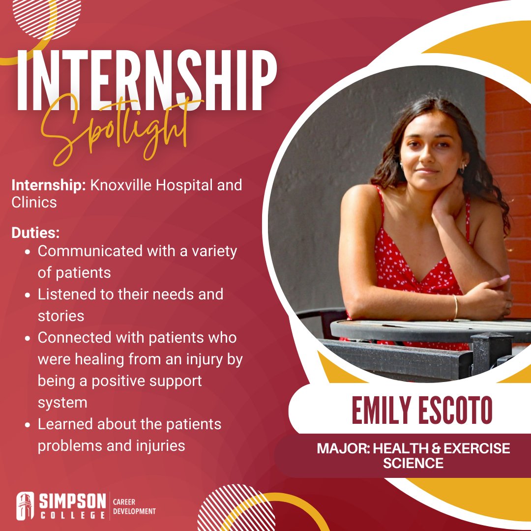 Simpson College Career Development tweet media