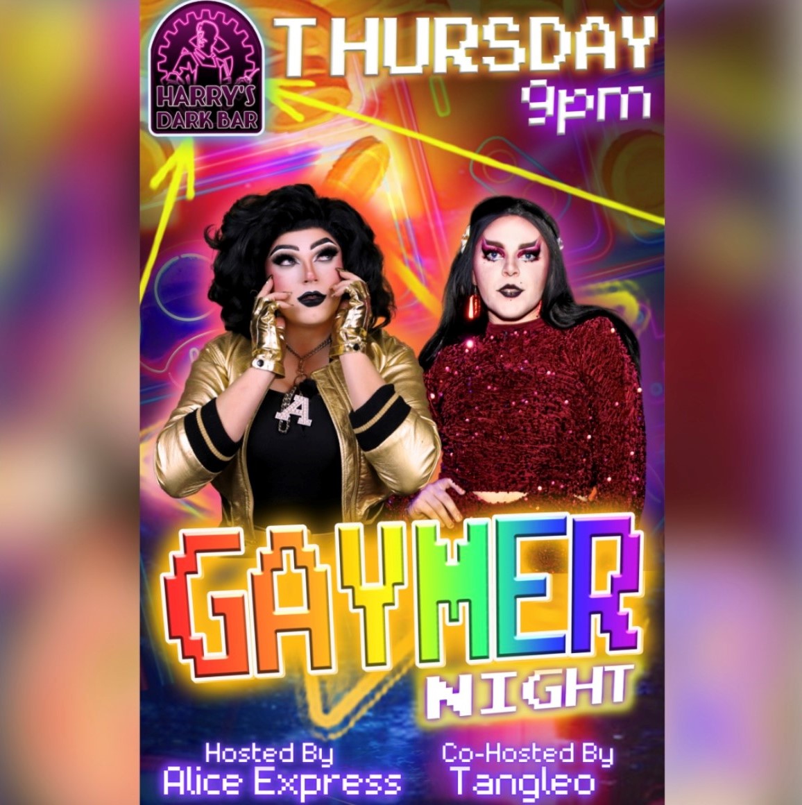 harrysdarkbar's tweet photo. 🎮✨ Ready to level up your Thursday nights? Join us every week at 9 PM for a gamer’s paradise! Battle it out in Super Smash Bros. tournaments, race to victory in Mario Kart, explore a virtual reality wonderland, and sip on game-inspired cocktails! 🍹🎮 https://t.co/sxnMh4k4Dv