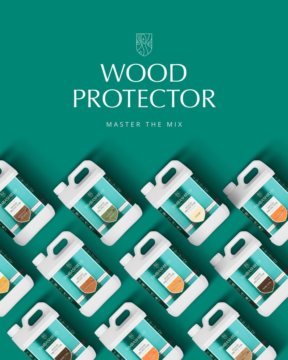 timbashield's tweet photo. Unlock Your Inner Artist! 🎨

Did you know that you can mix and match our Wood Protector products to create your own bespoke shade?

Head over to our Instagram to discover some of the unique shades - https://t.co/Bo1CHXCVny

#Timbashield #WoodStains #GardenDIY #Inspiration https://t.co/QgJ6DZgxvh