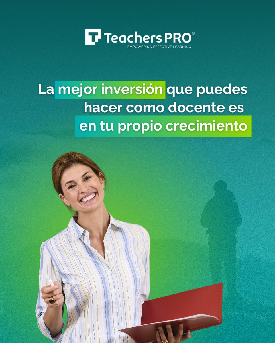 📢 La mejor inversión que puedes hacer como docente es en tu propio crecimiento. 

Haz que tu aprendizaje tenga un impacto real. La decisión es tuya. 

🔗 Únete a la comunidad +PRO → teacherspro.com

#DocentesQueTransforman #LiderazgoEducativo #AprendizajeConImpacto