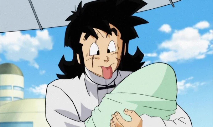 The tang suit makes him look really cute