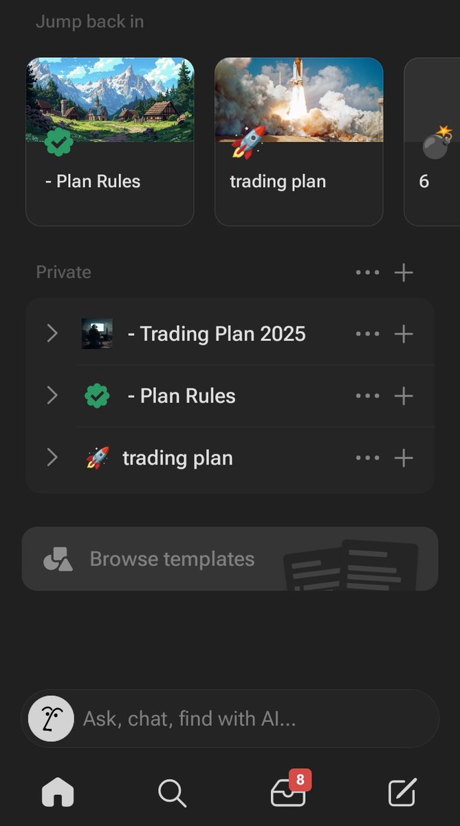 خطة #100M جاهزة 
💵 قواعد صارمه وثابته 
💵 خطه محكمه محسوبة المخاطر 
💵 جدول محسوب اللوت والمخاطر والربح 

كل شيء واضح وموثق 
اول 10 مليون فوركس فقط 
بعدها ندخل الي العملات الرقميه 
#الذهب #تداول_الذهب #الفوركس #عملات #تداول #XAUUSD #Xauusdgold #100M