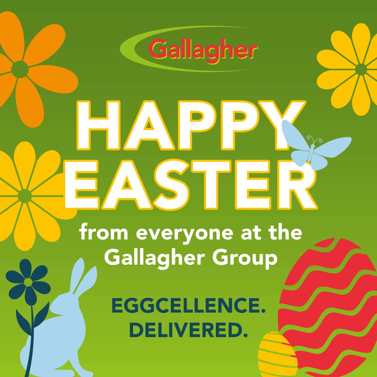 Happy Easter from all of us at Gallagher Group!
Wishing you a relaxing long weekend and a well-earned break, and of course a chocolate egg or two as well!