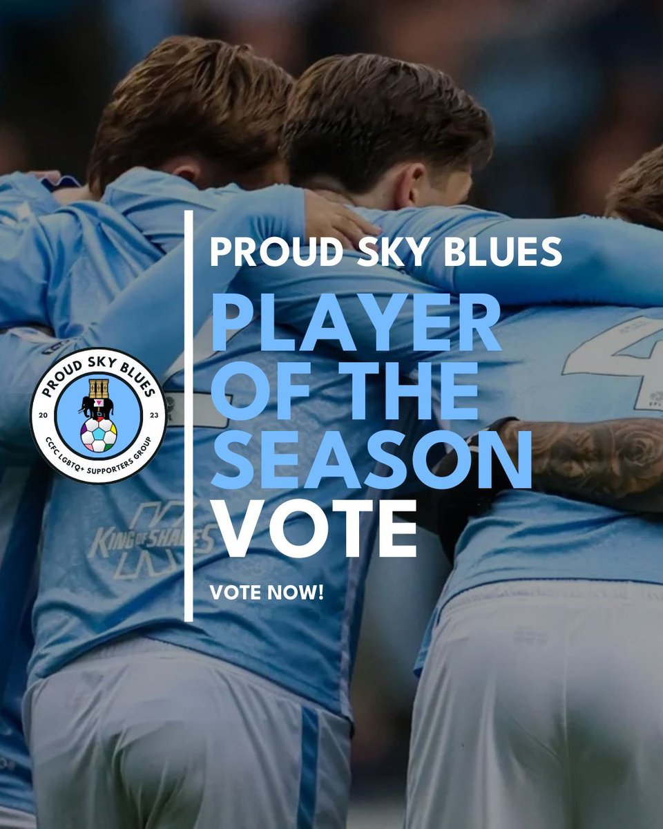 proudskyblues's tweet image. 📩 | Members: Check Your Inbox!

Our Player of the Season Vote is now OPEN!

If you're a member, check your inbox to find the voting link.

A few lucky members will be chosen to present the award after the final home game (details are provided on the voting form).

#PUSB