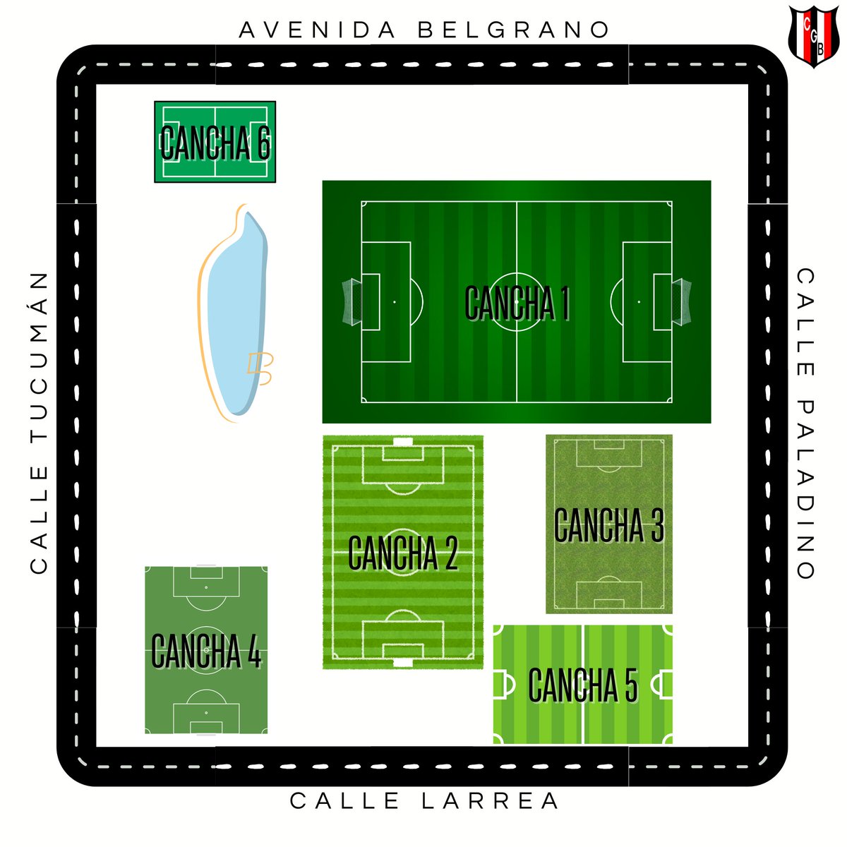 🇾🇪⚽️ Le damos la Bienvenida a todos los clubes y escuelas deportivas que participarán del Torneo de Fútbol Infantil de nuestra Institución, el cual se desarrollará del 17 al 20 de abril.

➡️ Además, te presentamos la disposición de las canchas que se utilizarán en el Torneo.