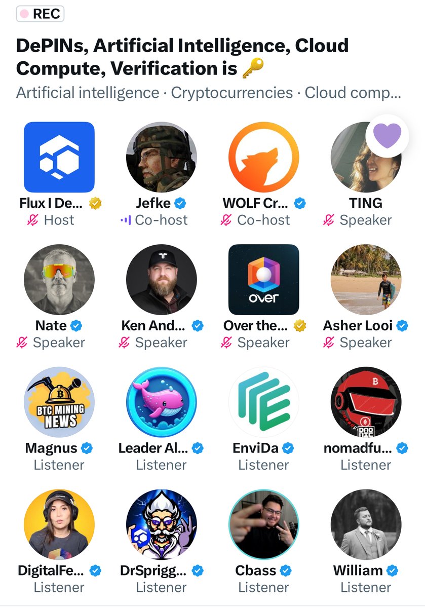 Just wrapped up an incredible panel hosted by <a href="/RunOnFlux/">Flux I Decentralized Cloud</a>! Honored to speak representing <a href="/SkyX_Network/">SkyX</a> alongside brilliant minds in the decentralized cloud space!

Huge thanks to <a href="/WOLF_Crypto_X/">WOLF Crypto</a>, <a href="/dak_flux/">Daniel Keller</a> and all the amazing speakers for the insights! 

#DecentralizedCloud #Web3