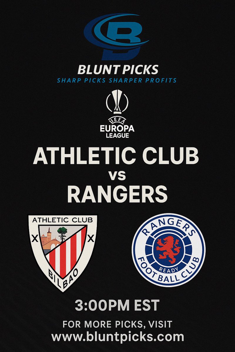 Blunt_Picks's tweet image. Athletic Club or Rangers — who gets the dub?
Don’t guess — trust the plug.
Sharp Picks. Sharper Profits.
Built by #machinelearningmodels + #advancedstatisticaltechniques.
GSP bundles custom-built, no fluff.
Profit guaranteed — or don’t refer us.
Tap in now:…