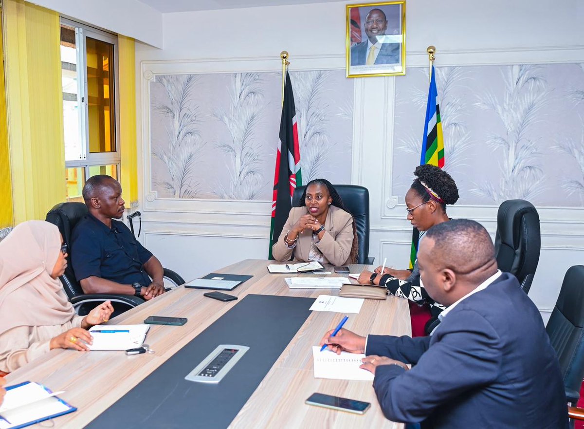 Dr Fatuma Adan (@fatumaiadan) on Twitter photo Thank you <a href="/MOH_Kenya/">Ministry of Health</a> and PS <a href="/psmuthoni/">Mary Muthoni Muriuki, CBS, HSC</a> for the fruitful discussions on strengthening Mpox preparedness through a One Health approach.
Together with my IGAD colleagues Mr. <a href="/MabuyaMubarakx/">Mubarak Mabuya</a> and Mme. <a href="/NyangePatience/">𝗣𝗮𝘁𝗶𝗲𝗻𝗰𝗲 𝗡𝘆𝗮𝗻𝗴𝗲 🇰🇪</a>, we reiterated our commitment to cross-border collaboration for Thank you <a href="/MOH_Kenya/">Ministry of Health</a> and PS <a href="/psmuthoni/">Mary Muthoni Muriuki, CBS, HSC</a> for the fruitful discussions on strengthening Mpox preparedness through a One Health approach.
Together with my IGAD colleagues Mr. <a href="/MabuyaMubarakx/">Mubarak Mabuya</a> and Mme. <a href="/NyangePatience/">𝗣𝗮𝘁𝗶𝗲𝗻𝗰𝗲 𝗡𝘆𝗮𝗻𝗴𝗲 🇰🇪</a>, we reiterated our commitment to cross-border collaboration for